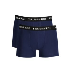 Trussardi Blu Cotton Men's Boxer