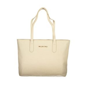 Mario Valentino Beige Polyurethane Women Handbag