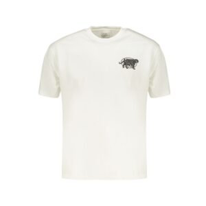 Vans White Cotton Men's T-Shirt