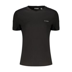 Guess Jeans Black Cotton Women's T-Shirt